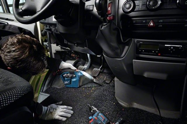 Аккумуляторный пылесос GAS 12V