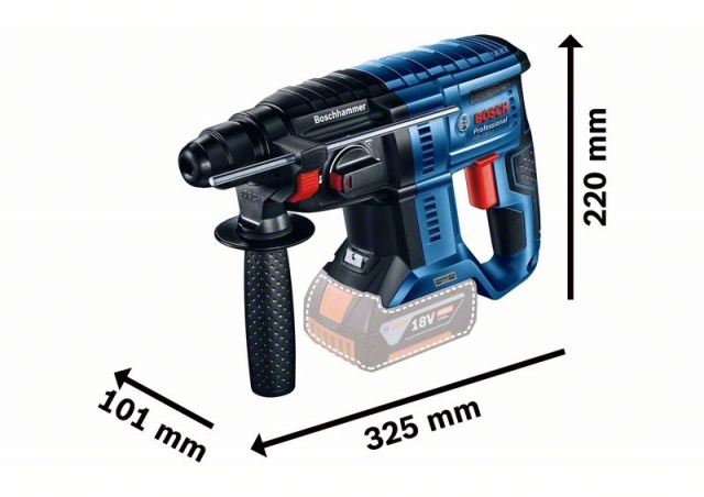 Аккумуляторный перфоратор с патроном SDS plus GBH 180-LI
