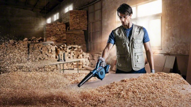 Аккумуляторная воздуходувка GBL 18V-120