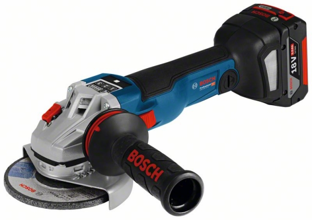 Аккумуляторная угловая шлифмашина GWS 18V-10 SC